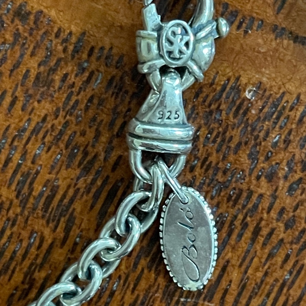 Scott Kay Bolo Link Sterling Silver Necklace - Picture 8 of 13